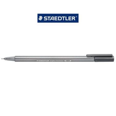 Imagem de Caneta Fineliner Triplus STAEDTLER 0.3mm Ponta Fina, Cinza-8