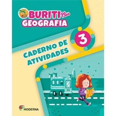 Imagem de Buriti plus geografia caderno de atividades 3 moderna - BURITI PLUS MO