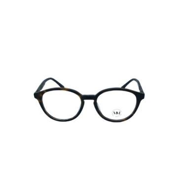 Imagem de Armação Óculos Grau Básico Redondo Fosco Unissex MMÓculos - MM Óculos,