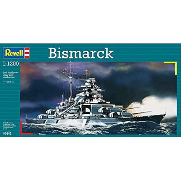 Imagem de q4you Revell 05802 Battleship Bismarck Plastic Model Kit