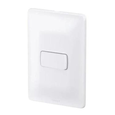 Imagem de Conjunto 4x2 1 Interruptor Paralelo 10A 250V Branco ZEFFIA - Pial Legr