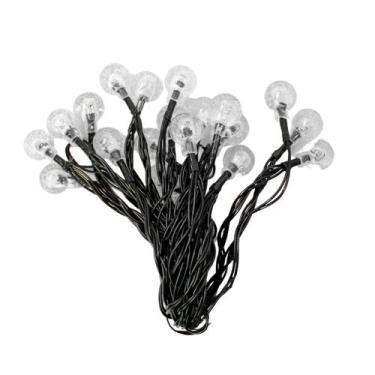Imagem de Cordão De Lampadas Led Pisca Formato Bolinha 5 Metros 20L Carregamento