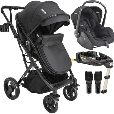 Imagem de Carrinho de Bebe Bebe Conforto Base ISOFIX Kiddo Vox II Preto
