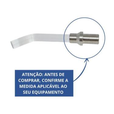 Imagem de Ponteira Fibra Ótica Fotopolimerizador Branca 10x15mm - AR