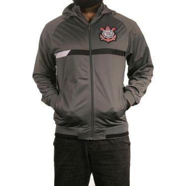 Imagem de Jaqueta Corinthians Trilobal Masculina Com Capuz Oficial - Lotus, Chum