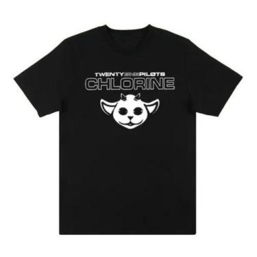 Imagem de Camisa Masculina Twenty One Pilots Chlorine Modelo Novo - 100% Algodão