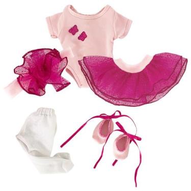 Imagem de Kit Roupa de Boneca Little Mommy e Baby Alive Hora de Dançar Bailarina