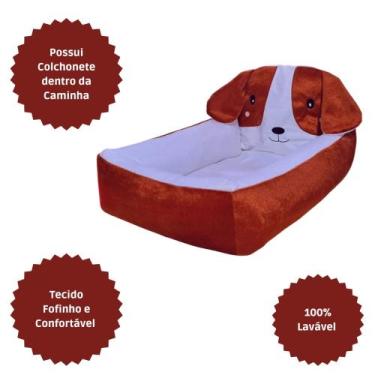 Imagem de Caminha Para Cachorro E Gato - Caminha Pet Com Cabeceira - Luckbaby02,