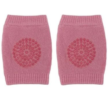 Imagem de Joelheira Infantil Antiderrapante +6m Rosa Buba