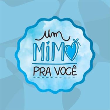 Imagem de Adesivos Vinil com recorte especial 5X5cm / MODELO UM MIMO PRA VOCÊ / 