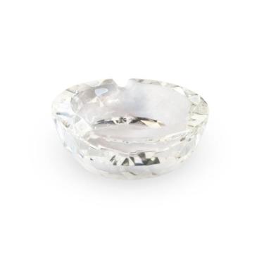 Imagem de Enfeite Decorativo Ornamento Estatueta Cinzeiro de Vidro Cristal Peque