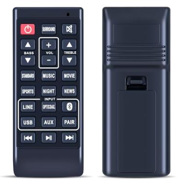 Imagem de NC302UH NC300 NC300UH Controle remoto de substituição para sistema de barra de som de áudio doméstico Sanyo FWSB415E FWSB415EA FWSB426F FWSB426FA FWSB405F FWSB405FS