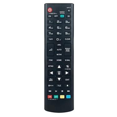 Imagem de AIDITIYMI AKB75095362 AKB74475496 AKB73975748 Controle remoto de substituição compatível com monitor LG Signage 3D TV 42LS55A 47LS55A 55LS55A 32LS53A 42LS53A 47LS53A 55LS53A 65LS53A