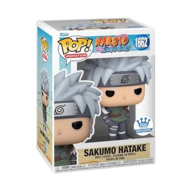 Imagem de Funko Pop! Naruto: Boneco de vinil Shippuden Sakumo Hatake, 12 cm, exclusivo, verde/cinza/branco