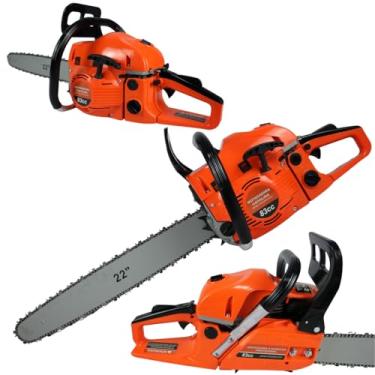 Imagem de Motosserra a Gasolina Profissional 83cc Moto Serra Motoserra 3.5HP Com Oleo Sabre 20 Polegadas