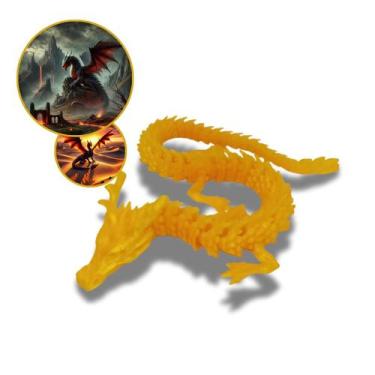 Imagem de Brinquedo Dragão Chinês Articulado Anti-stress Amare - NEWRAI3D