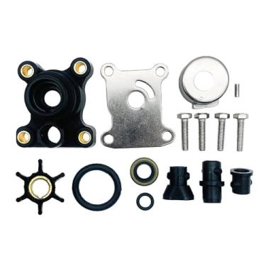 Imagem de Kit de reparo do impulsor da bomba de água, motor de popa compatível com Johnson Evinrude 8hp 9.9hp 15hp 1974-2007 394711 0394711 18-3327