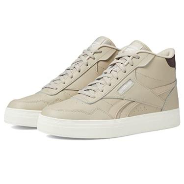 Imagem de Reebok Tênis feminino Court Advance Bold High, Bege moderno/giz/bege moderno, 8