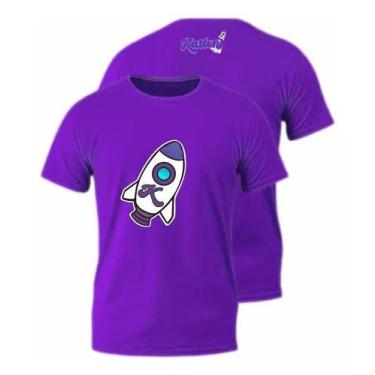 Imagem de Camiseta Com Nome Da Katlen Irmã Da Emilly Vick Camisa Roxa - loja din