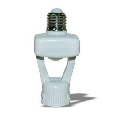 Imagem de Sensor de Presença Soquete E27 Qualitronix, Branco