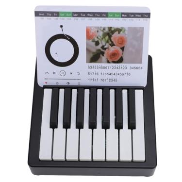 Imagem de Piano Calendário, Playable Miniatura Piano Mesa Calendário Piano Music Desk Calendário Desktop Ornamento Para Mesas De Escritório (#2)