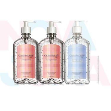 Imagem de Álcool Em Gel Higienizante Giovanna Baby 500ml 70º - 02 Un Rosa 01 Un 