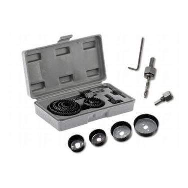 Imagem de SERRA  COPO  Profissional Maleta 11 Pçs Madeira Gesso - EDA