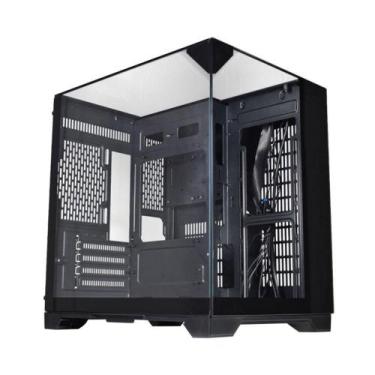 Imagem de Gabinete Gamer K-mex Aquario Cg-k3d3 Visao Infinita Preto Micro Atx Se