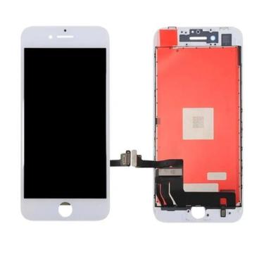 Imagem de Tela display frontal lcd compativel iphone 8 branco