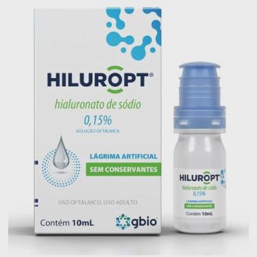 Imagem de Hiluropt - hialuronato de sódio 0,15% sem conservantes 10 ml