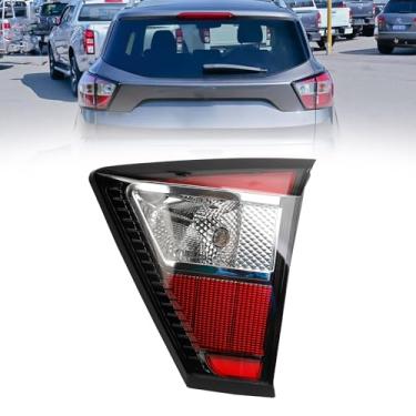 Imagem de Wahparts Conjunto de luz traseira interna do lado direito do passageiro compatível com luz de freio Ford Escape GJ5Z13404J FO2803117 2017-2019