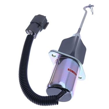 Imagem de Jeimgrso Solenoide de parada 12V 1752ES RSV KRT SA-4014-12 SA401412 compatível com motor Cummins Mitsubishi Woodward