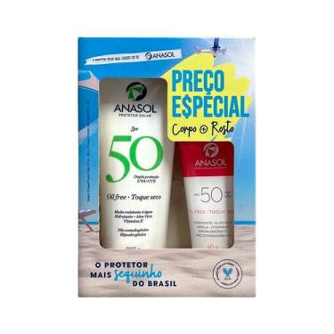Imagem de Kit Anasol FPS 50 Facial 60g + FPS 50 Corpo 200g
