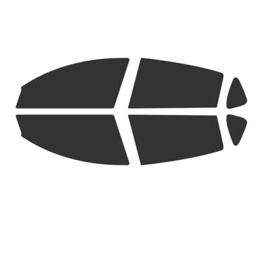 Imagem de Kit de película matizada pré-cortada Camaleão Nano Windows para Tesla Model Y Sedan 2020-2024 Tom personalizado: 5%, 20%, 30% 35% VLT UV99% raios IRR para todos os lados de vidro (05% todos os lados)