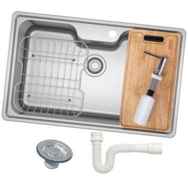 Imagem de Cuba De Sobrepor Bell Franke 81x 51 com Acessórios 15122