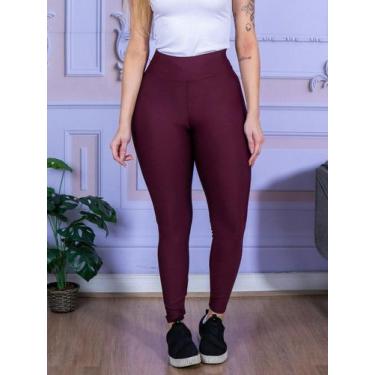 Imagem de A-Lows A&L Calça Legging , Vinho, GG