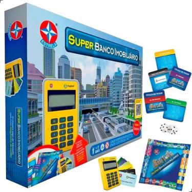 Imagem de Jogo Super Banco Imobiliário Tabuleiro Estrela, Banco Imobiliario Banc