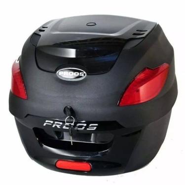 Imagem de Bauleto Bau Moto Para Bagageiro 41 Litros Proos  Preto