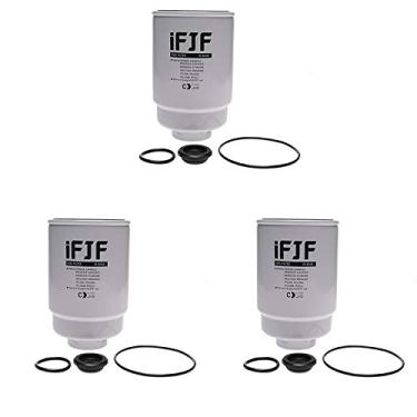 Imagem de Filtro de combustível de substituição para Duramax 6.6L 2001-2016 Chevrolet Silverado/GMC Sierra Engine Chevy TP3012 19305685 12664429 12633243 (conjunto com 2)iFJF Set of 3 iFJF-TP3018-3