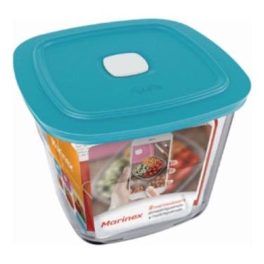 Imagem de Pote 1,0L Facilita Vap Vidro Temperado Marinex Armazenamento - NADIR