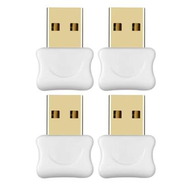 Imagem de Receptor Bluetooth 5.0 USB - Adaptador Wireless para PC, Notebook, Laptop, Fones de Ouvido, Gamepad e Impressora (4pcs)