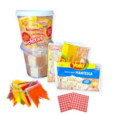 Imagem de Kit Nº6 Doces Para Festa Junina Julina São João+bandeirinha - Genérica