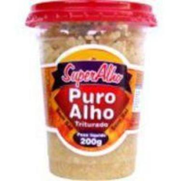 Imagem de Alho Puro Triturado SUPERALHO 200gr