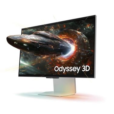 Imagem de Monitor Odyssey 3D, sem óculos, 27", 4k, 165Hz, 1ms, HDMI, DP, USB