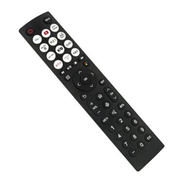 Imagem de Controle remoto de voz ERF2B36 ERF2B36H compatível com Hisense Smart TV 65A6GV 55A6GV 50A6GV 43A6GV 32A45GV 55A51HUV 32A35HUV 40A45GV 50A53FUV 43A45GV 58A45GV 6KV 500 A6KV 55A6KV 65A6KV 43A6KV 58A6GV