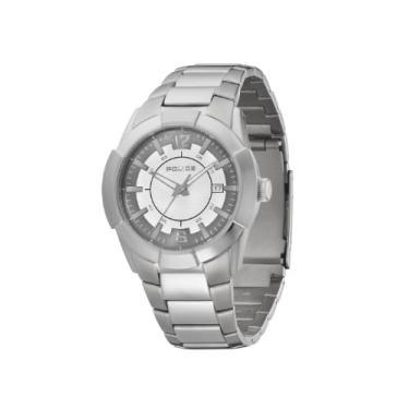 Imagem de Police Relógio masculino PL-12547JS/61M com mostrador prata sincero