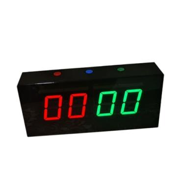 Imagem de menolana Placar eletrônico de bilhar, marcador de pontos para competições esportivas, leve, multiuso, 8,46 x 3,94 x 1,77 polegadas, carregamento USB