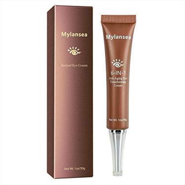 Imagem de Mylansea Creme Antienvelhecimento Para Os Olhos, De Retinol Com Niacinamida E Ácido Hialurônico, Reduz Rugas, Inchaço, Pés Galinha Olheiras, 1 Oz