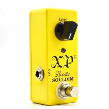 Imagem de SoulDiM Pedal De Efeito Guitarra Mini Xp Booster Clean Boost Truss Bypass (Xp Booster)