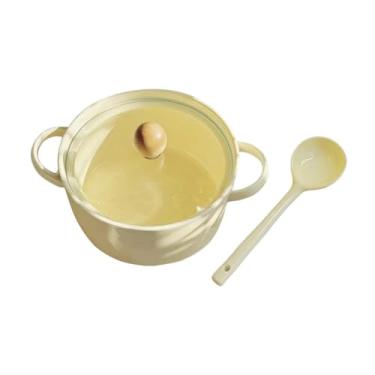 Imagem de Fenteer Tigela de Sopa Micro-ondas, Forno, Máquina de Lavar Louça Segura Multiuso Prática Sopa Crock